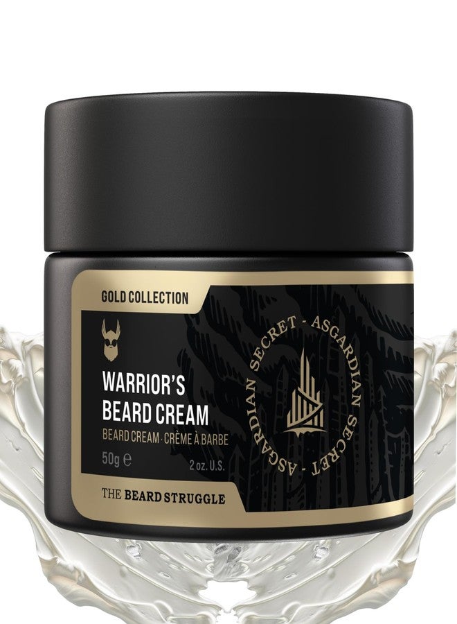 The Beard Struggle Beard Cream by Beard Struggle-Asgardian Secret Moisturizer&Softener for Men-Hydrated with Avocado & Jojoba Oils-Beard & Mustache Growth Cream 50g - Image 1